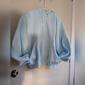 Nike Sky Blue Pullover Hoodie